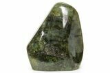 Flashy Free-Standing Polished Labradorite - Madagascar #372720-1